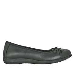 SCALINA Ballerines Confort Femme Noir A Noeud |Femme Chaussures Confort