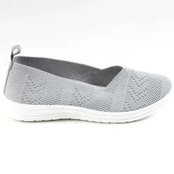 SCALINA Ballerines Femme Gris|Femme Chaussures Confort