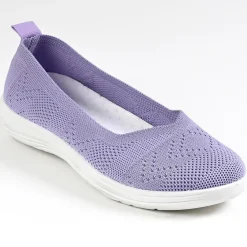 SCALINA Ballerines Femme Violet|Femme Chaussures Confort