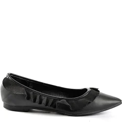 ANA LUNA Ballerines Pointues Femme Noir |Femme Ballerines