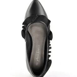 ANA LUNA Ballerines Pointues Femme Noir |Femme Ballerines