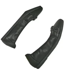 VICE VERSA Ballerines Souples Femme Noir A Tresse |Femme Ballerines