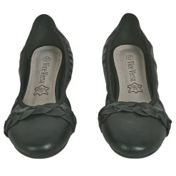 VICE VERSA Ballerines Souples Femme Noir A Tresse |Femme Ballerines