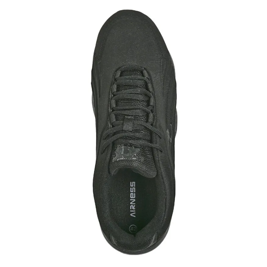 AIRNESS Baskets A Bulle D'Air Homme Noir |Homme Baskets, Sneakers