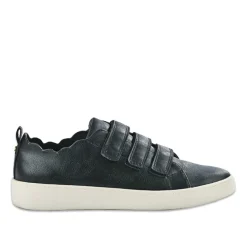 STREET LIFE Baskets A Scratchs Femme Noir |Femme Baskets, Sneakers