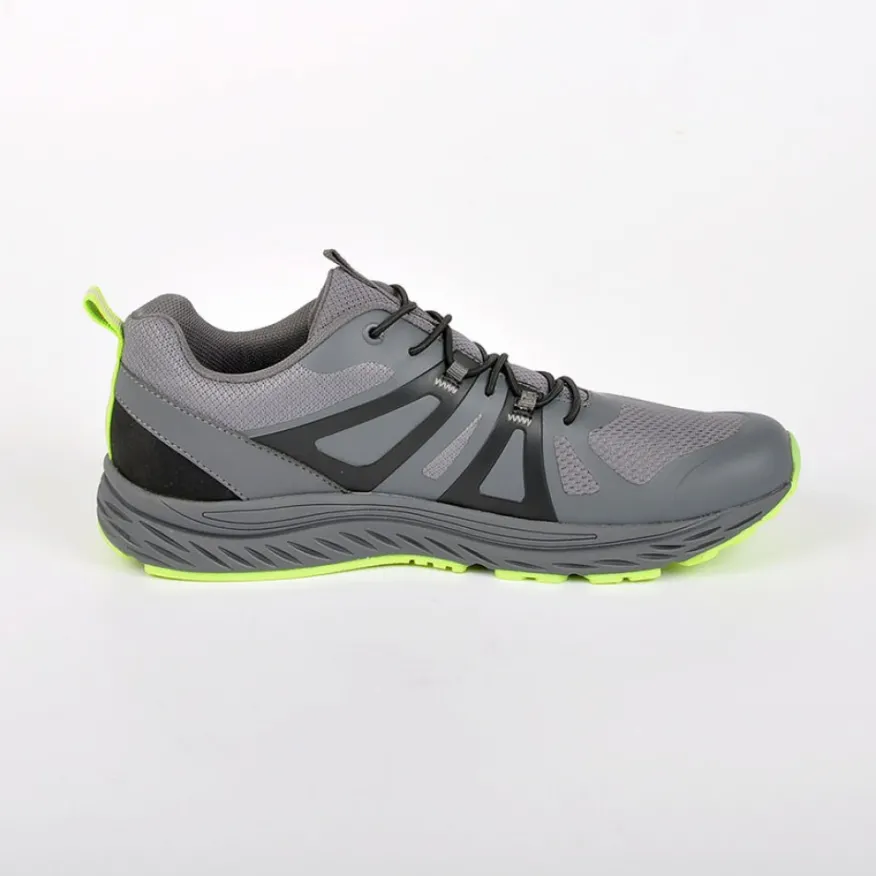 STREET LIFE Baskets Avec Lacets Elastiques Gris|Homme Baskets, Sneakers