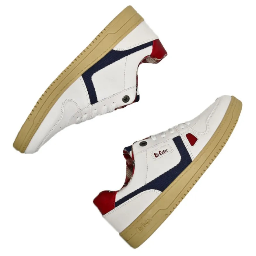 LEE COOPER Baskets Blanc|Homme Baskets, Sneakers