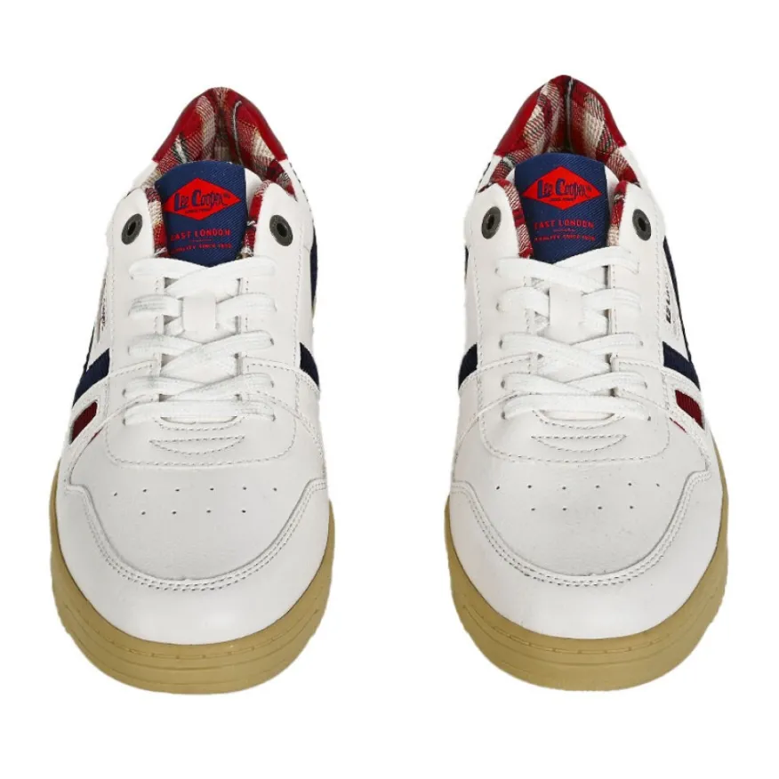LEE COOPER Baskets Blanc|Homme Baskets, Sneakers