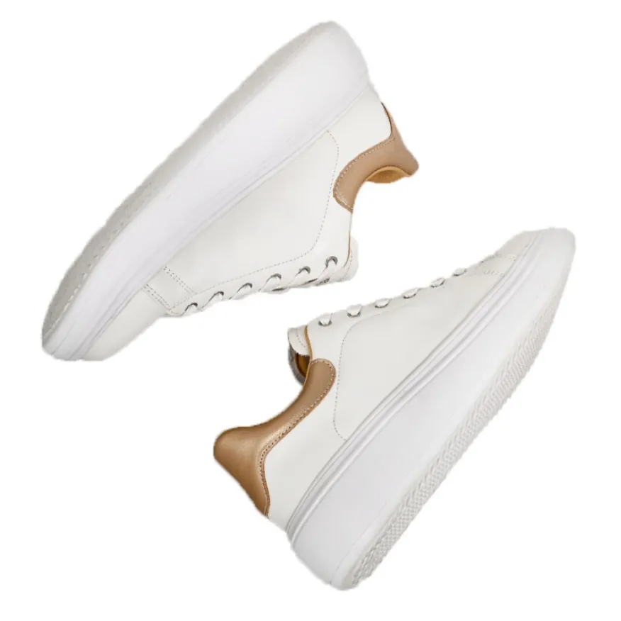 STREET LIFE Baskets Compensees Femme Blanc Ivoire |Femme Baskets, Sneakers