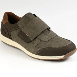 RELIFE Baskets Confort Homme Kaki A Scratch |Homme Baskets, Sneakers