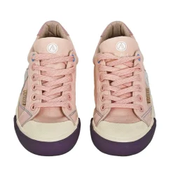 ALMA Baskets Femme Coton Recycle Rose |Femme Baskets, Sneakers