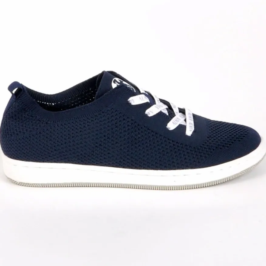 ALMA PLANETE Baskets Femme Eco-Responsables Bleu Marine|Femme Baskets, Sneakers