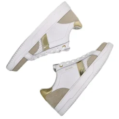 ALMA Baskets Femme En Cuir Blanc |Femme Baskets, Sneakers