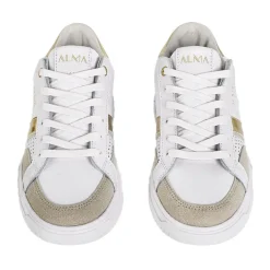 ALMA Baskets Femme En Cuir Blanc |Femme Baskets, Sneakers