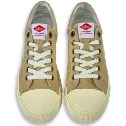 LEE COOPER Baskets Femme En Toile Beige |Femme Baskets, Sneakers