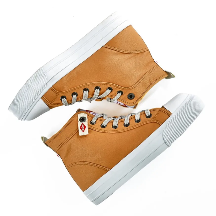 LEE COOPER Baskets Femme En Toile Camel |Femme Baskets, Sneakers