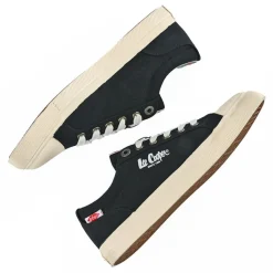 LEE COOPER Baskets Femme En Toile Noire |Femme Baskets, Sneakers