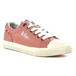 LEE COOPER Baskets Femme En Toile Rose |Femme Baskets, Sneakers