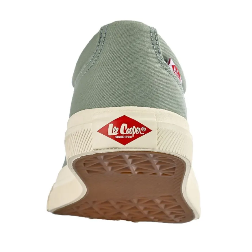 LEE COOPER Baskets Femme En Toile Verte |Femme Baskets, Sneakers