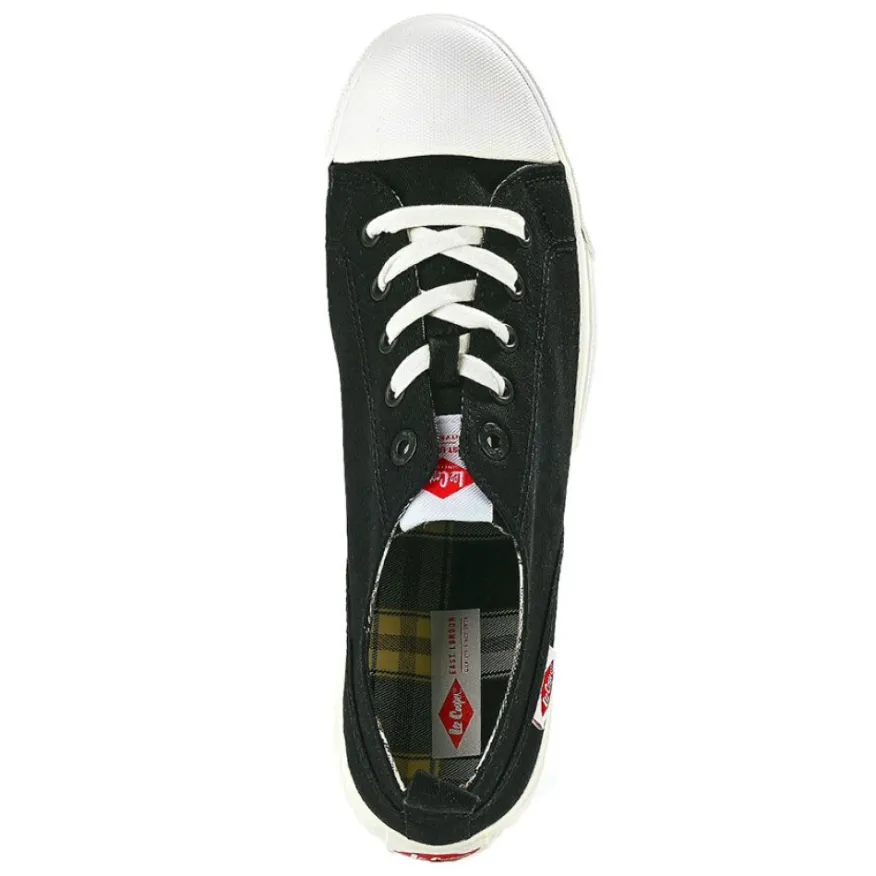 LEE COOPER Baskets Femme Noir |Femme Baskets, Sneakers