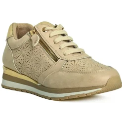 SCALINA Baskets Femme Rose A Semelle Amovible |Femme Chaussures Confort