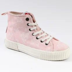 LEE COOPER Baskets Femme Rose Imprime Fleuri |Femme Baskets, Sneakers