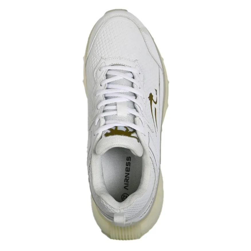 AIRNESS Baskets Homme Blanc |Homme Baskets, Sneakers