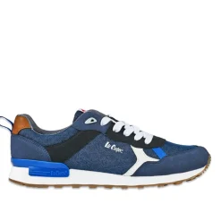 LEE COOPER Baskets Homme Bleu|Homme Baskets, Sneakers