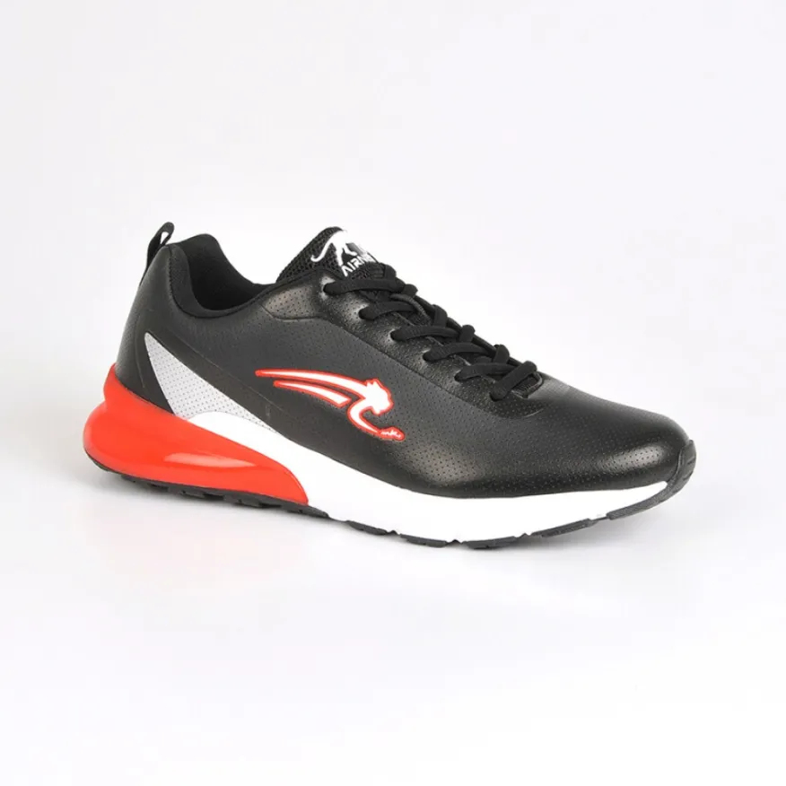 AIRNESS Baskets Homme Ridge Noir|Homme Baskets, Sneakers