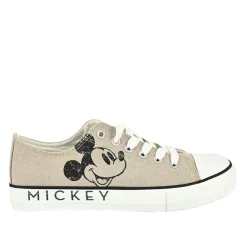 MICKEY Baskets Femme Beige|Femme Baskets, Sneakers