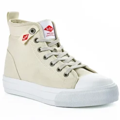 LEE COOPER Baskets Montantes Femme Beige |Femme Baskets, Sneakers