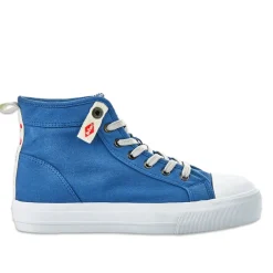 LEE COOPER Baskets Montantes Femme Bleu |Femme Baskets, Sneakers