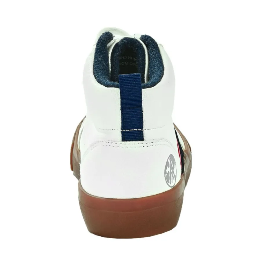 ALMA PLANETE Baskets Montantes Homme Blanc|Homme Baskets, Sneakers