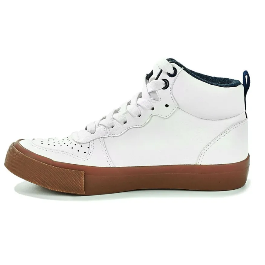 ALMA PLANETE Baskets Montantes Homme Blanc|Homme Baskets, Sneakers