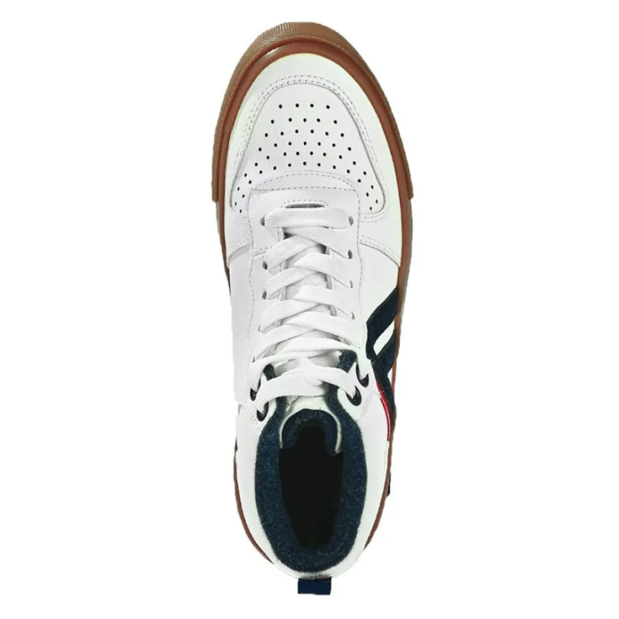ALMA PLANETE Baskets Montantes Homme Blanc|Homme Baskets, Sneakers
