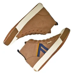 ALMA PLANETE Baskets Montantes Homme Marron|Homme Baskets, Sneakers