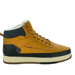 OUTSHOES Baskets Montantes Homme Jaune|Homme Baskets, Sneakers