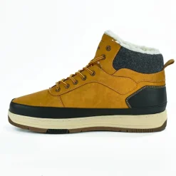 OUTSHOES Baskets Montantes Homme Jaune|Homme Baskets, Sneakers