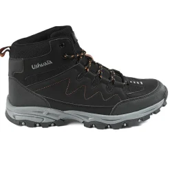 USHUAIA Baskets Montantes Randonnee Homme Noir|Homme Baskets, Sneakers