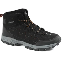 USHUAIA Baskets Montantes Randonnee Homme Noir|Homme Baskets, Sneakers