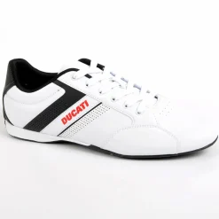 DUCATI Baskets Sneakers Blanc|Homme Baskets, Sneakers