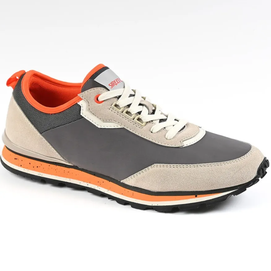 STREET LIFE Baskets Sneakers Homme Gris|Homme Baskets, Sneakers