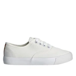 STREET LIFE Baskets / Tennis En Toile Blanc Lacets Elastiques |Femme Baskets, Sneakers