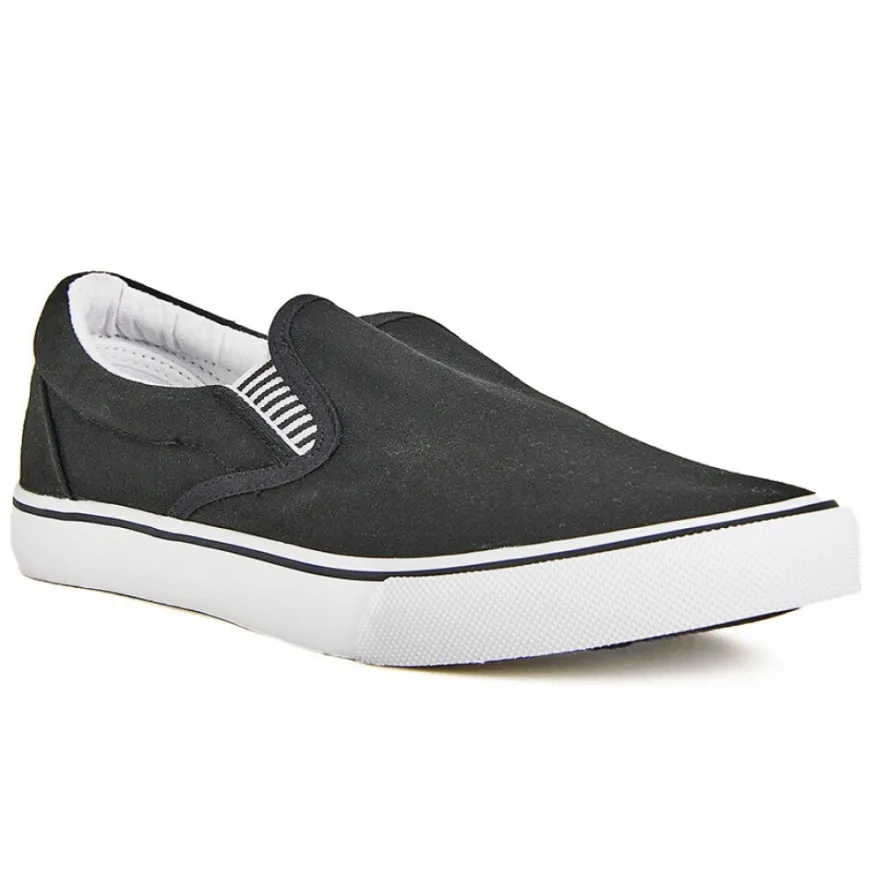 SEALINE Baskets Tennis Toile Noir|Homme Baskets, Sneakers