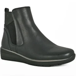 SCALINA Boots Confort Femme Noir Antiderapantes |Femme Chaussures Confort