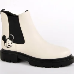 MICKEY Boots Femme Ivoire|Femme Boots, Bottines