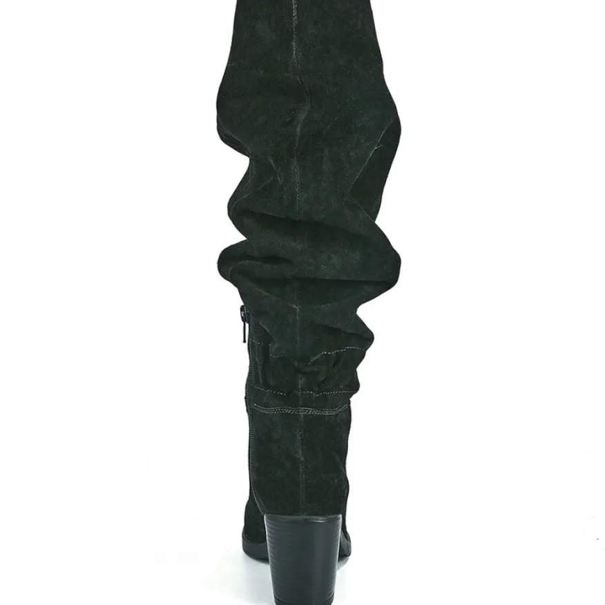 TIPO ALTO Bottes A Talons Femme Noir|Femme Bottes, Cuissardes