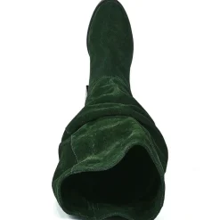TIPO ALTO Bottes A Talons Femme Vert|Femme Bottes, Cuissardes