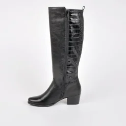 TIPO ALTO Bottes A Talons Noir|Femme Bottes, Cuissardes