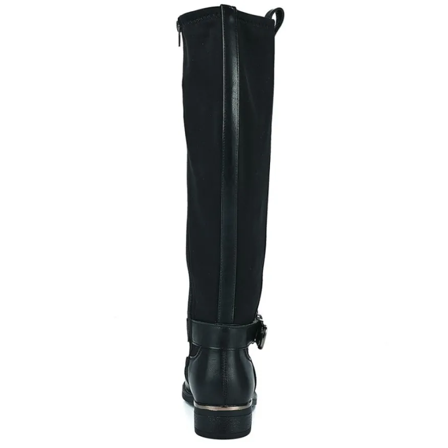 VICE VERSA Bottes Plates Femme Noir|Femme Bottes, Cuissardes